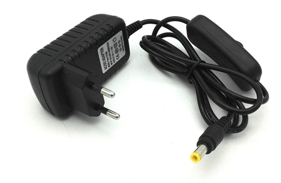 Συνεχή έξοδος τύπου C-Πρόσθετη ενέργεια 12V 1A AC DC Power Adapter 1000mA PSU 12W για US EU Plug