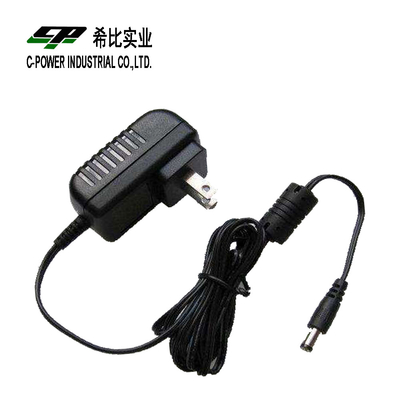 Συνεχή έξοδος τύπου C-Πρόσθετη ενέργεια 12V 1A AC DC Power Adapter 1000mA PSU 12W για US EU Plug