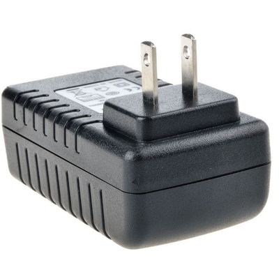 Μαύρο 24V 1A Στον τοίχο πλέγμα POE Injector Ethernet Adapter IP Τηλέφωνο Ηλεκτρική τροφοδοσία κάμερας 24 V
