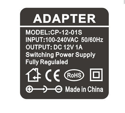 12V DC Power Adapter για CCTV LED Υπερτάσεις και προστασία από βραχυκύκλωμα εγγυημένη