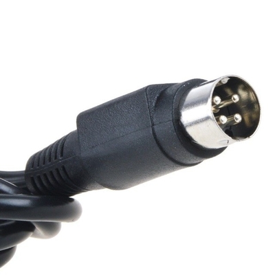 Πιστοποιητικό CE 12V 5A Δισκογραφικό προσαρμογέα ισχύος για 60W 4pin AC DC τροφοδοσία σε μαύρο