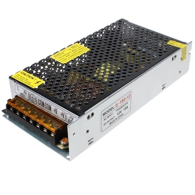 Ενιαία έξοδος 12V 15A 180W συνεχής τροφοδοσία για διακόπτες τροφοδοσίας 50/60Hz