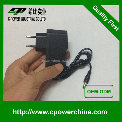 Τύπος έκδοσης συνεχούς ρεύματος 12V 1A 5V 2A 6V 2A 9V 2A Αναπροσαρμοστής 12VDC 1A Αναπροσαρμοστής ισχύος