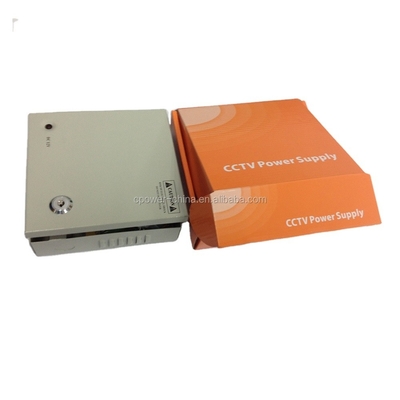 12V DC 3A 4CH κάμερα CCTV κουτί τροφοδοσίας με προσαρμόσιμα κανάλια εξόδου