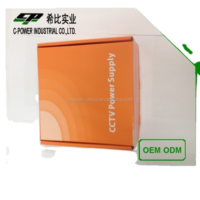 12V DC 3A 4CH κάμερα CCTV κουτί τροφοδοσίας με προσαρμόσιμα κανάλια εξόδου