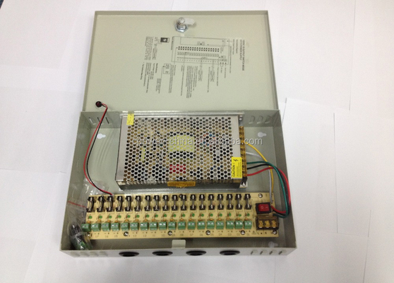 12V έξοδος CCTV τροφοδοσία 120W 18CH για την προστασία από υπερτάσεις και κάμερα CCTV