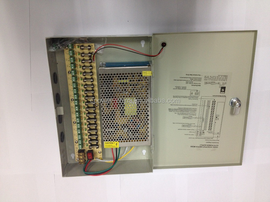 12V έξοδος CCTV τροφοδοσία 120W 18CH για την προστασία από υπερτάσεις και κάμερα CCTV