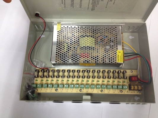 Υψηλής συχνότητας 12V 10A 120W 18ch κάμερα CCTV Διακόπτης τροφοδοσίας με CE ROHS FCC