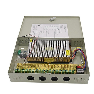 C-Power 2KG PTC Fuse 18CH κάμερα ασφαλείας Θήκη τροφοδοσίας DC 12V 20A για DVR CCTV