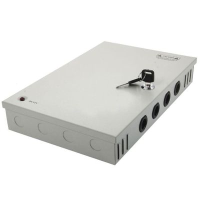 12v dc έξοδος CCTV DVR 18 θύρες Διάδρομος κάμερα ασφαλείας διακόπτης Διάταξη παροχής ρεύματος DC 12V 15A Διανομή