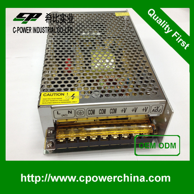 Σύνθετος και ανθεκτικός 12v dc 10amp 5a Τροφοδοσία ηλεκτρικής ενέργειας βιομηχανικού πάγκου με μέγεθος 199*98*42