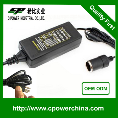 Μία συχνότητα εξόδου 12V 5A 60W τροφοδοσία αυτοκινήτου για βελτίωση του ήχου του αυτοκινήτου