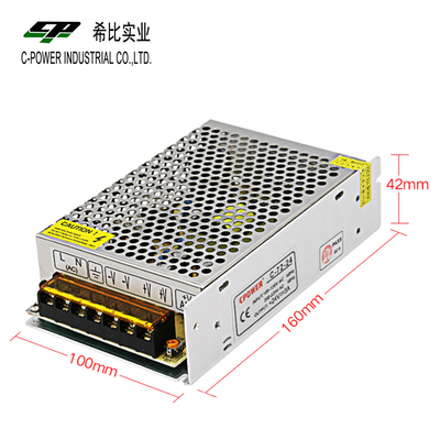110v 220v AC έως 24v 3a 72w DC Διακόπτης παροχής ενέργειας για τις ΗΠΑ Σημείο εξόδου συχνότητα 50/60Hz