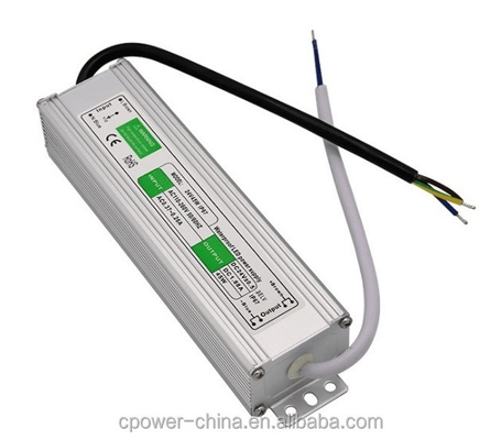 12V/24V LED Light Strip Στήριξη ρεύματος IP67 Αδιάβροχος 45W LED Driver Μόνιμη τάση