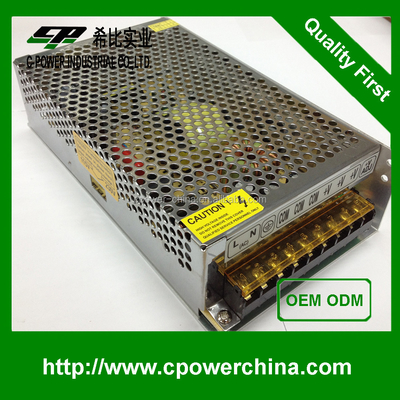 Ενιαία έξοδος 240w 40a 20a 10a 5v 24v Ηλεκτρική τροφοδοσία σχεδιασμένη για βιομηχανικούς σκοπούς από την C-Power