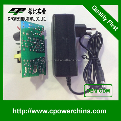Τύπος εξόδου συνεχούς ρεύματος 12v 2a 24v 1a 24w TS-1012C Αναπροσαρμοστής AC/DC/ηλεκτρικής ενέργειας με πιστοποιητικό CE