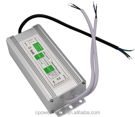 Αδιάβροχος 80W 45W 50W 60W 100W 120W DC12V/24V μετασχηματιστής παροχής ηλεκτρικής ενέργειας LED IP67/IP66