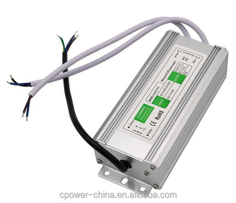 Αδιάβροχος 80W 45W 50W 60W 100W 120W DC12V/24V μετασχηματιστής παροχής ηλεκτρικής ενέργειας LED IP67/IP66