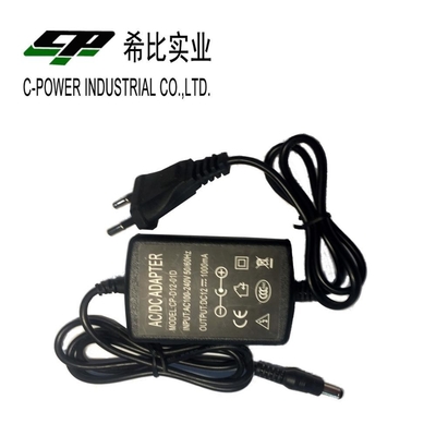 1000mA 12v 1a προσαρμογός συνεχούς κυμαντής για ηλεκτρονικά προϊόντα