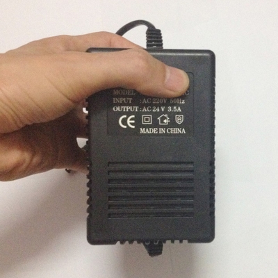 Μετασχηματιστής εξόδου 24V AC 24V 2A 3A Αναπροσαρμοστής ισχύος για κάμερα CCTV PTC 220V εισροή