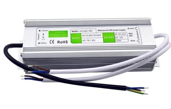 IP67 Εξωτερικός προσαρμογός τροφοδοσίας μετασχηματιστή 120W 150W για LED Driver AC/DC12V 110-260V