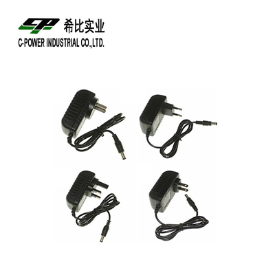 12V Έκδοση τάσης AC DC Δυναμικός προσαρμογός αποδοτικότητας 90% για 110V 220V