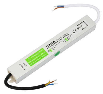 Συνεχή 12V/24V IP66/IP67 Αδιάβροχος 30W LED Driver για LED Strip LED Lighting Power Supply