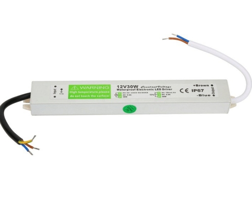 Συνεχή 12V/24V IP66/IP67 Αδιάβροχος 30W LED Driver για LED Strip LED Lighting Power Supply