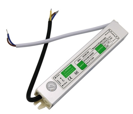 Υδατοασφαλής τροφοδοσία AC110-265V σε DC 12V/24V 24W LED Driver Converter για LED Σημάδια