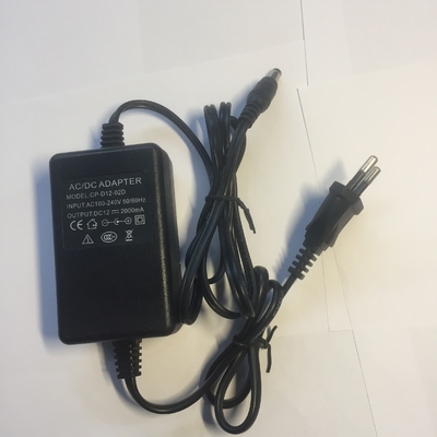24W AC/DC Power Adapter για CCTV συχνότητα εξόδου 50/60Hz ισχύς εξόδου 1-50W