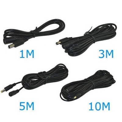 12V αρσενικό προς θηλυκό 2.1x5.5MM καλώδιο προέκτασης για κάμερα CCTV