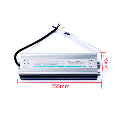 400W 12V 33.3A συνεχής αδιάβροχη παροχή ηλεκτρικής ενέργειας LED IP67 Καθορισμένο εύρος ρύθμισης γραμμής ±0.5max