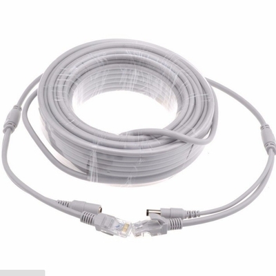 3/5/10/15/20/30M 50m Gray CAT5/CAT-5e Ethernet RJ45 DC Power CCTV Network Lan καλώδιο για κάμερα POE