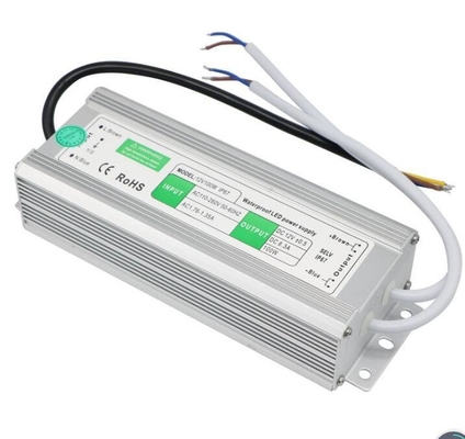 C-Power Silver Αδιάβροχο DC 12V 8.3A 10W 30W 50W 100W 120W 200W 300W IP67 τροφοδοσία