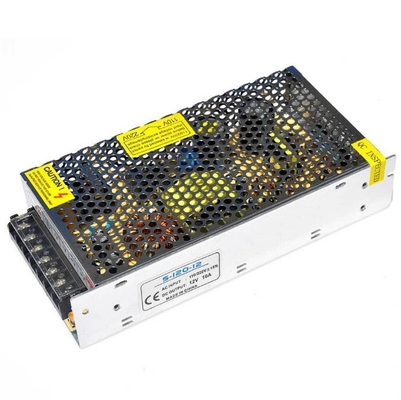 Ηλεκτρική τροφοδοσία LED 12V 10A 120W AC/DC διακόπτης φωτός για συχνότητα εξόδου 50/60Hz