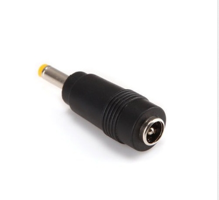 Μαύρος προσαρμογός για DC Power Plug 5.5x1.7mm αρσενικό σε 5.5x2.1mm θηλυκό Jack Connector