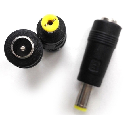 Μαύρος προσαρμογός για DC Power Plug 5.5x1.7mm αρσενικό σε 5.5x2.1mm θηλυκό Jack Connector