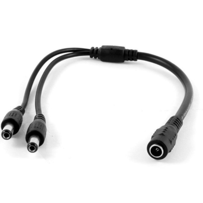 5.5x2.1mm/5.5x2.5mm Συνδετήρας DC Power Splitter Cable για CCTV χαμηλής και μεσαίας τάσης