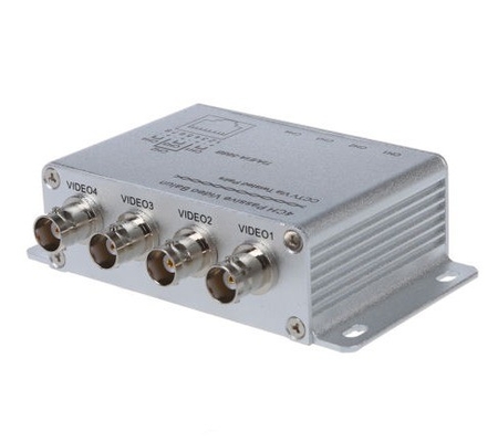 Μεταφορά βίντεο 4CH CAT5 HD Παθητική UTP Βίντεο Balun BNC Γυναικείο δέκτη RJ45 για σύστημα CCTV
