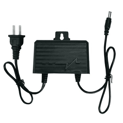 12V 1.5A 2A DC 12V μαύρος ανθεκτικός στη βροχή προσαρμογός ισχύος για κάμερα CCTV