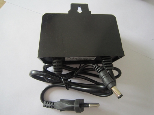 12V 1.5A 2A DC 12V μαύρος ανθεκτικός στη βροχή προσαρμογός ισχύος για κάμερα CCTV
