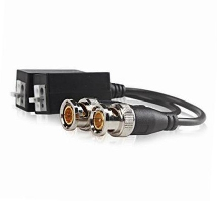 ABS πλαστικό UTP στρεβλωμένο παθητικό βίντεο Balun Transmitter Transceiver για σύστημα CCTV