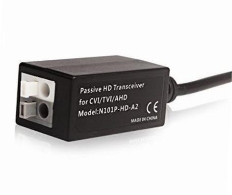 ABS πλαστικό UTP στρεβλωμένο παθητικό βίντεο Balun Transmitter Transceiver για σύστημα CCTV