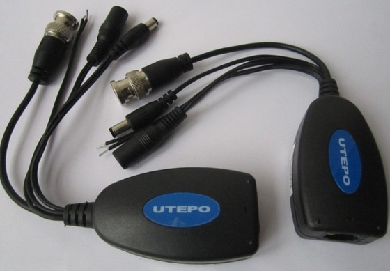 CCTV BNC Video Power Data Balun/ Transceiver Extender μέσω προστασίας από υπερβολές Cat5e