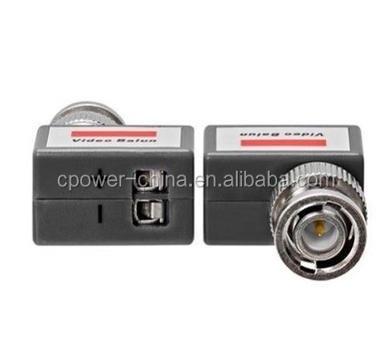 Εύκολη εγκατάσταση CCTV Κοαξιακό BNC Βίντεο και Δύναμη Balun Transceiver για CAT5 ΣΤΗΜΗΣ ΚΟΝΤΗΣΗ