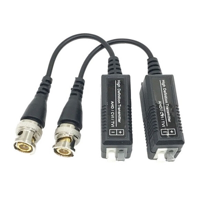 CAT5e CAT6 σε κάμερα Balck Single Channel Passive BNC Video Balun Transceiver Adapter