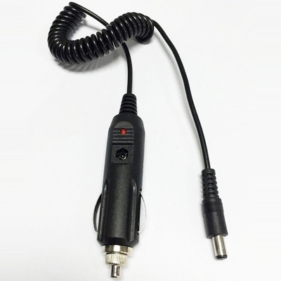 Καλώδιο φορτιστή αυτοκινήτου τύπου DC Plug Male End για αναπτήρα τσιγάρων 12v 5.5x2.1 σε οχήματα