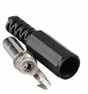 Άντρας τερματικά DC συνδετήρας 5.5x2.1mm προσαρμογέα συγκόλλησης για τον τύπο DC πρίζας πρίζας