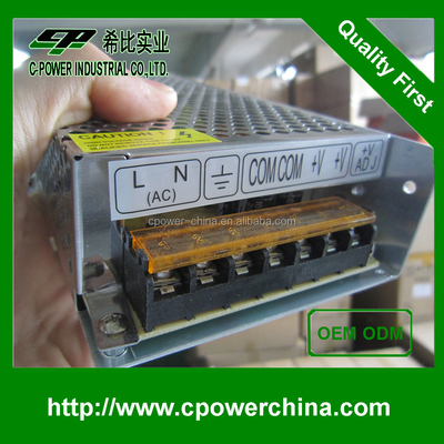Προστασία από υπερτάσεις 240W 220V AC 12V DC 24V 20A Διακόπτης τροφοδοσίας JC Δύναμη
