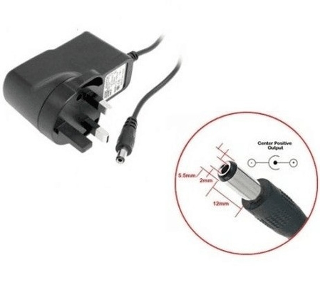 12V 0.5A 500mA 1A 1000mA LED CCTV τροφοδοσία με Inline On/Off Switch 5.5x2.1 DC καλώδιο